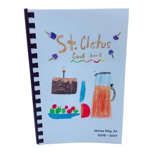 St Cletus Cook Book Treasured Recipes Gretna LA Louisiana Cajun Creole